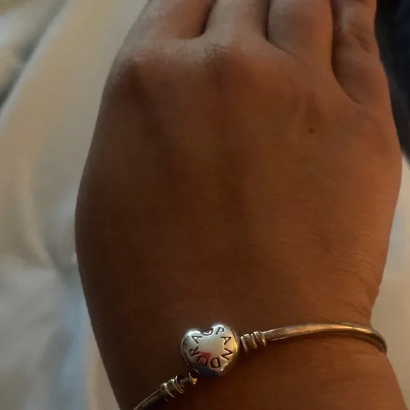 Pandora Silver Heart Charm Bracelet - Picture 3 of 4